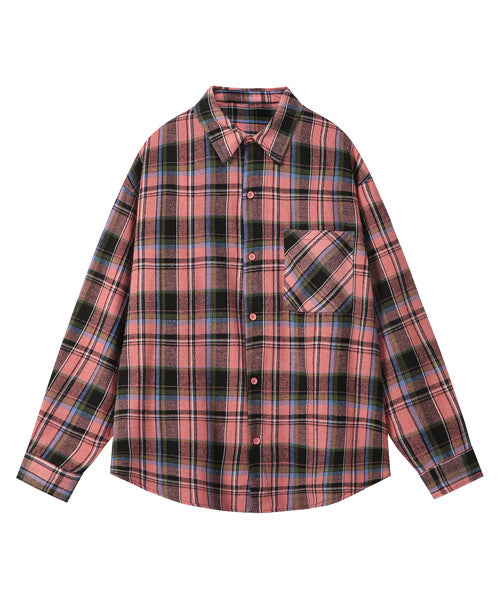 チェック柄シャツ/14043