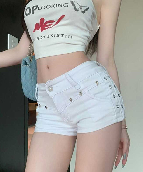 スカルスタッズマイクロショートパンツ / 14757 – Ressaca