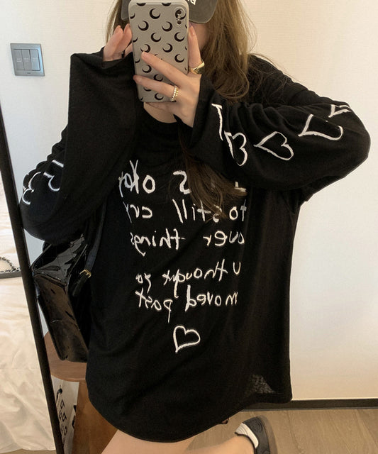 オーバーサイズレタリングロゴロンT / 15026