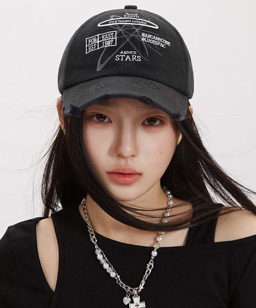 マルチ刺繍ロゴベースボールキャップ / 15749