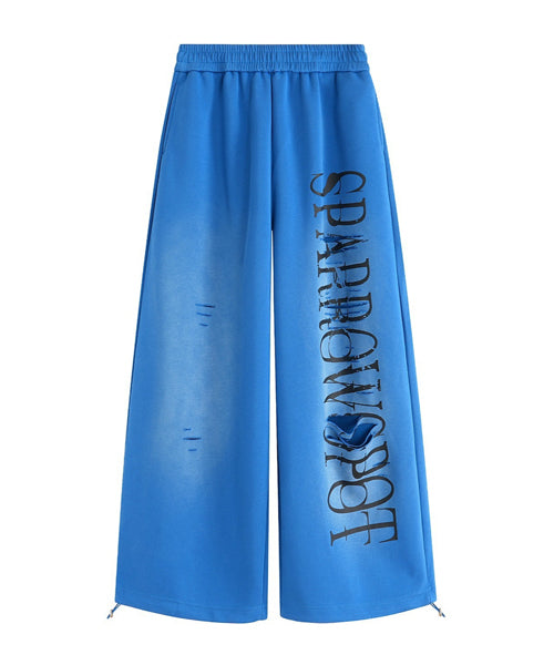 ダメージ加工スウェットパンツ / 15516