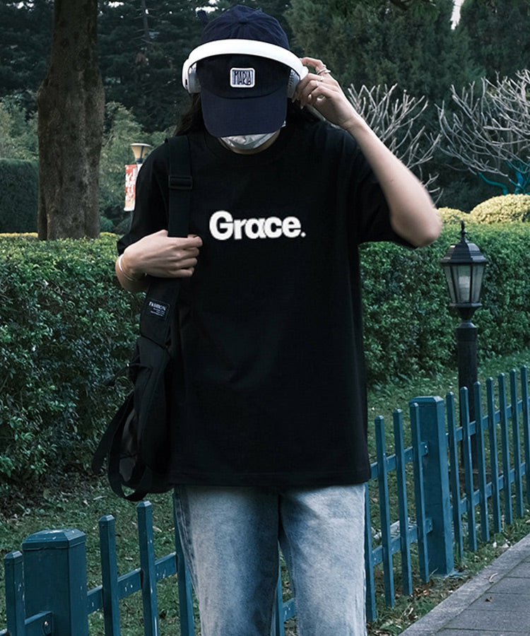 GraceロゴプリントTシャツ / 14565