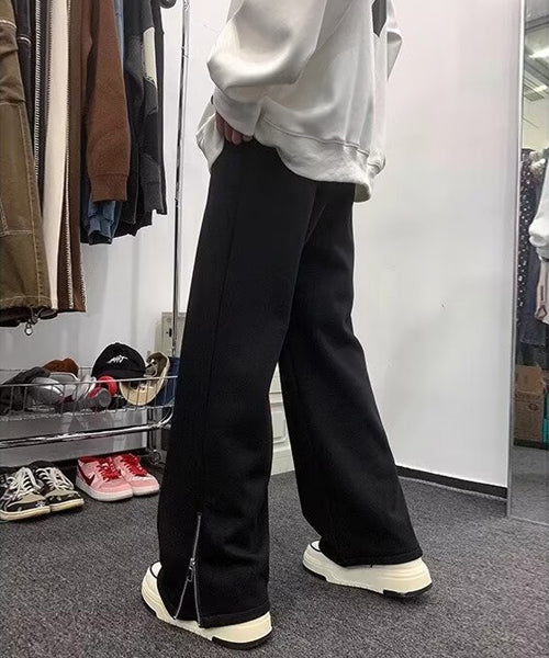 裾ジップスウェットパンツ / 16347