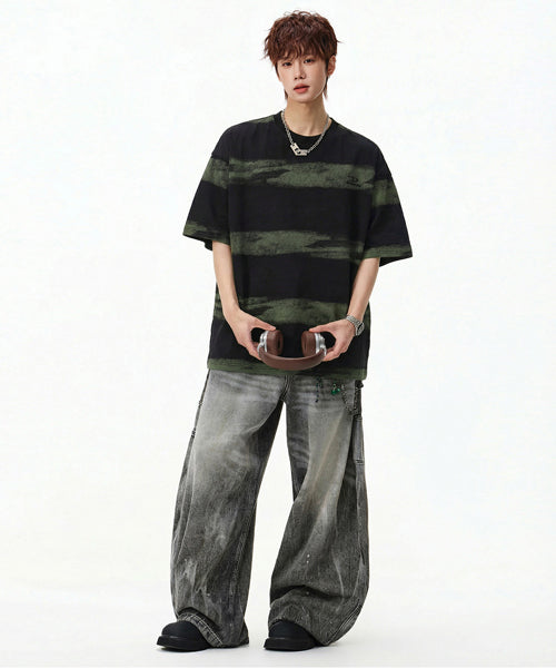 ボーダー柄Tシャツ / 15858