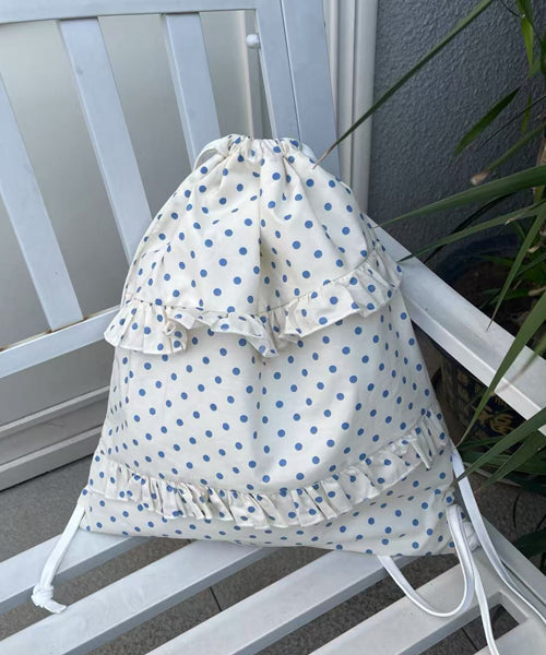 ドット柄フリルナップサック / 15002