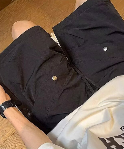 フロントポケットイージーワイドショートパンツ / 15842