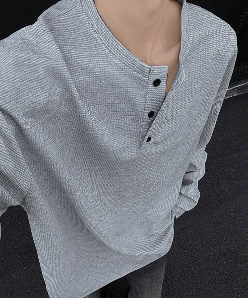 ヘンリーネックロンT / 15134