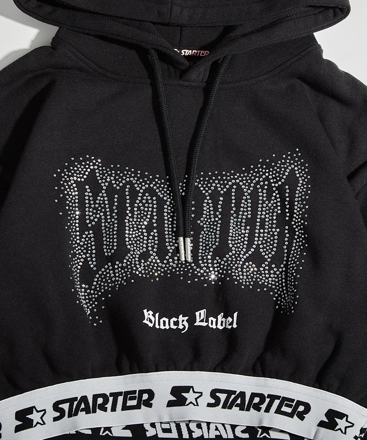 STARTER BLACK LABEL 裏起毛ショート丈パーカー/14074