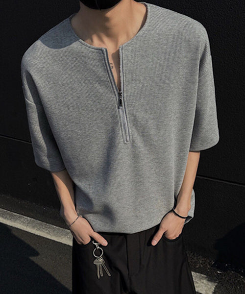 ハーフジップTシャツ / 14667
