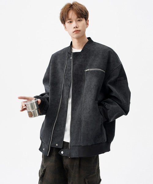 フェイクレザーブルゾン / 15314