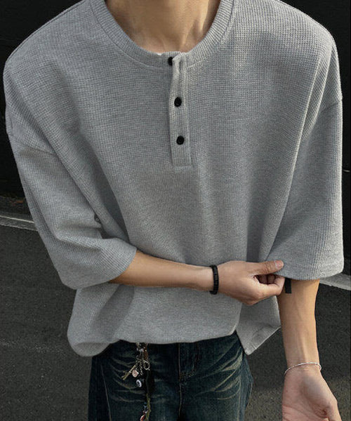 ヘンリーネックTシャツ / 14576