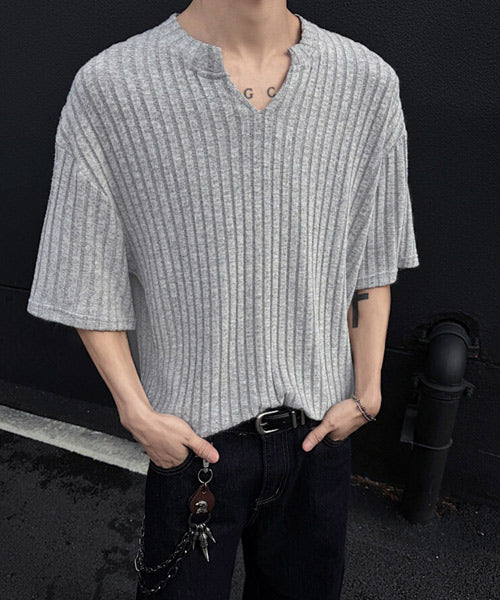 キーネックTシャツ / 14668