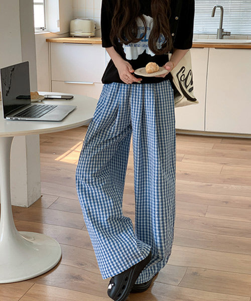ギンガムチェック柄パンツ / 14490