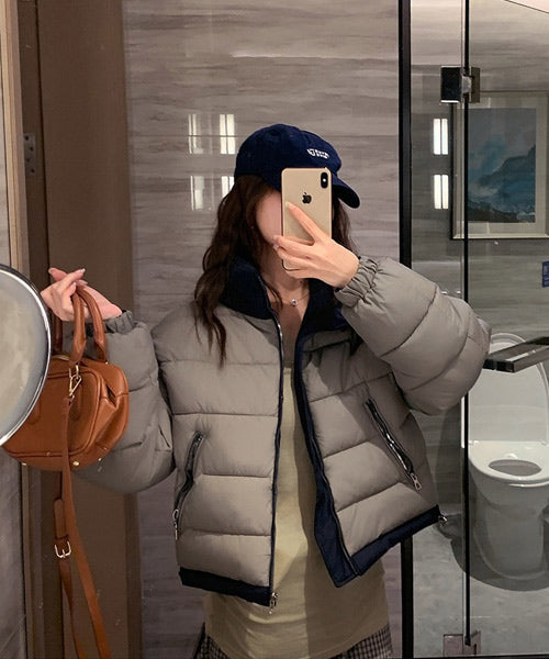 リバーシブルショートダウンジャケット / 15298