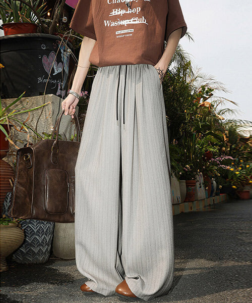 ストライプ柄スラックスパンツ / 14607