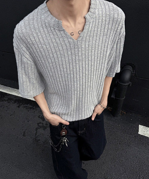 キーネックTシャツ / 14668