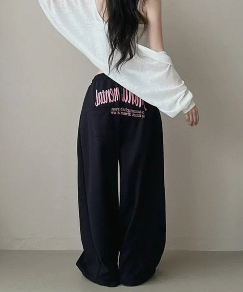 バックロゴスウェットパンツ / 14995