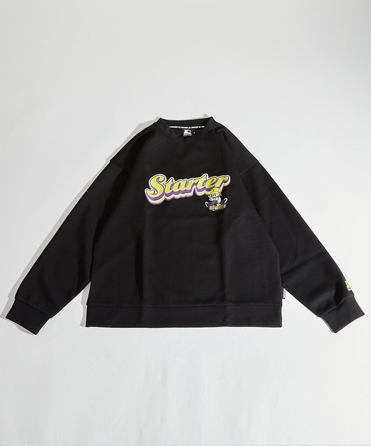 STARTER BLACK LABEL ダンボールニットトレーナー/14060