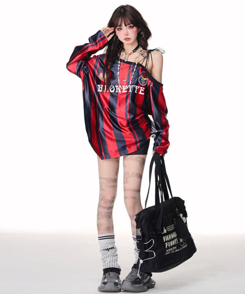 ワンショルダーゲームシャツ / 15699