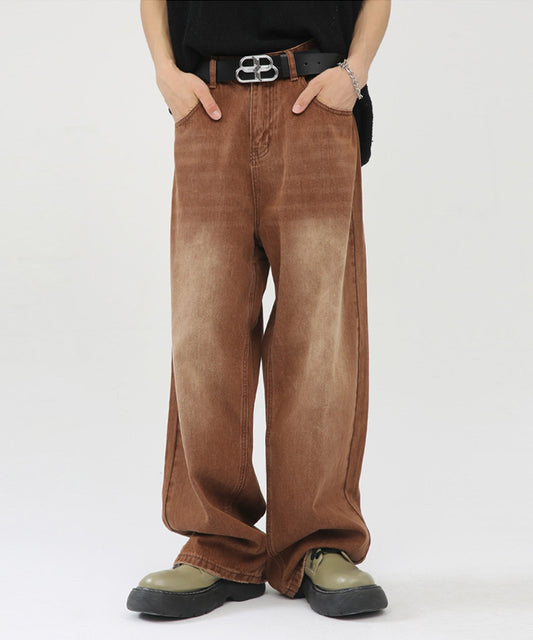 ワイドデニムパンツ/12588