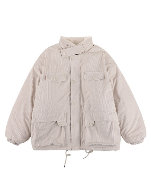 襟ボアコーデュロイブルゾン / 15409