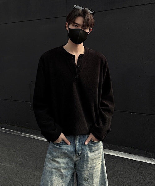ヘンリーネックロンT / 15135