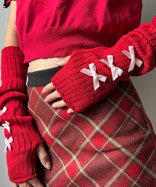 リボンアームウォーマー / 14992