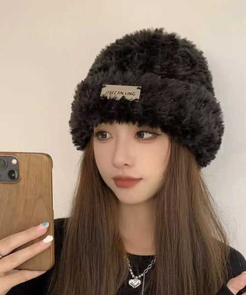 メタルロゴファーニット帽 / 15262