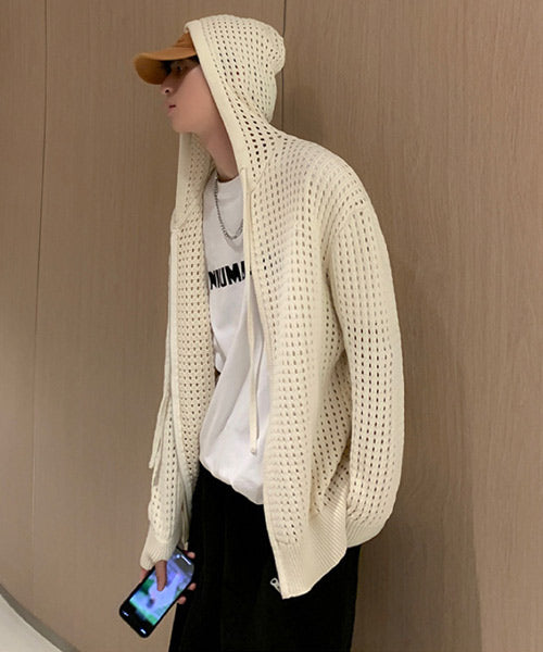 メッシュニットジップパーカー / 15168