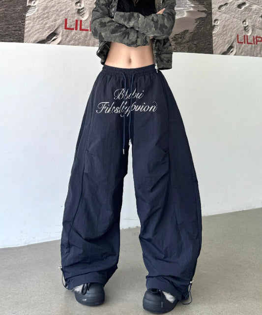 刺繍レタリングロゴワイドパンツ / 14824