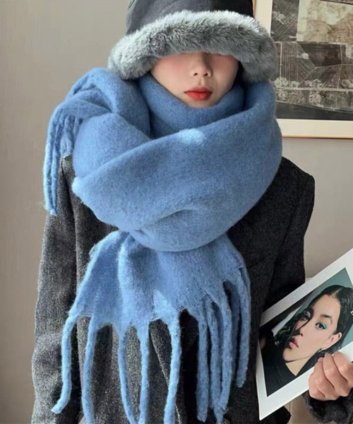 ベーシックフリンジボリュームマフラー / 15259