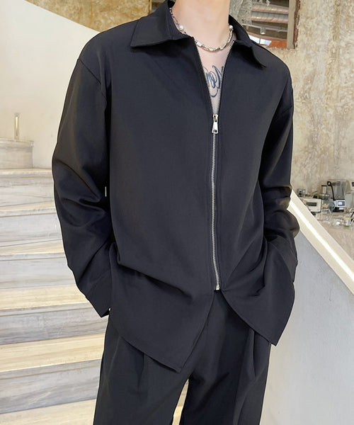 オーバーサイズジップシャツ / 15169