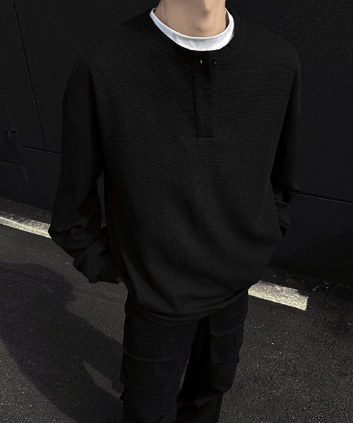 ヘンリーネックロンT / 15134