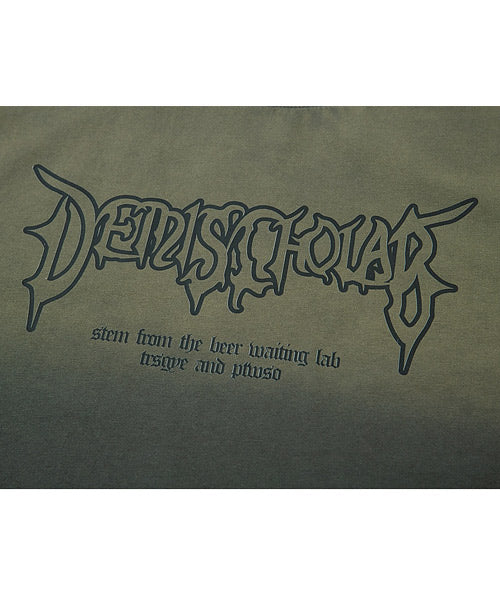 ダメージ加工ロゴプリントTシャツ / 14567