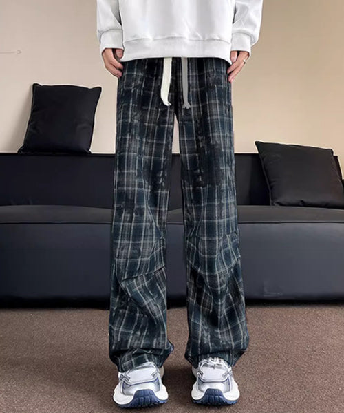 チェック柄イージーパンツ / 15167