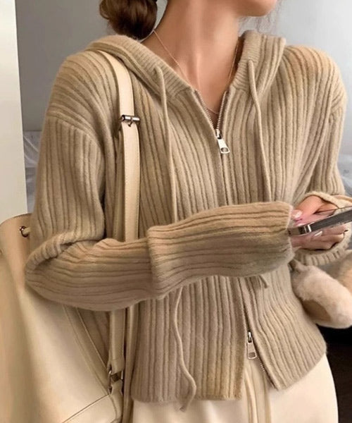 ニットジップパーカー / 15334