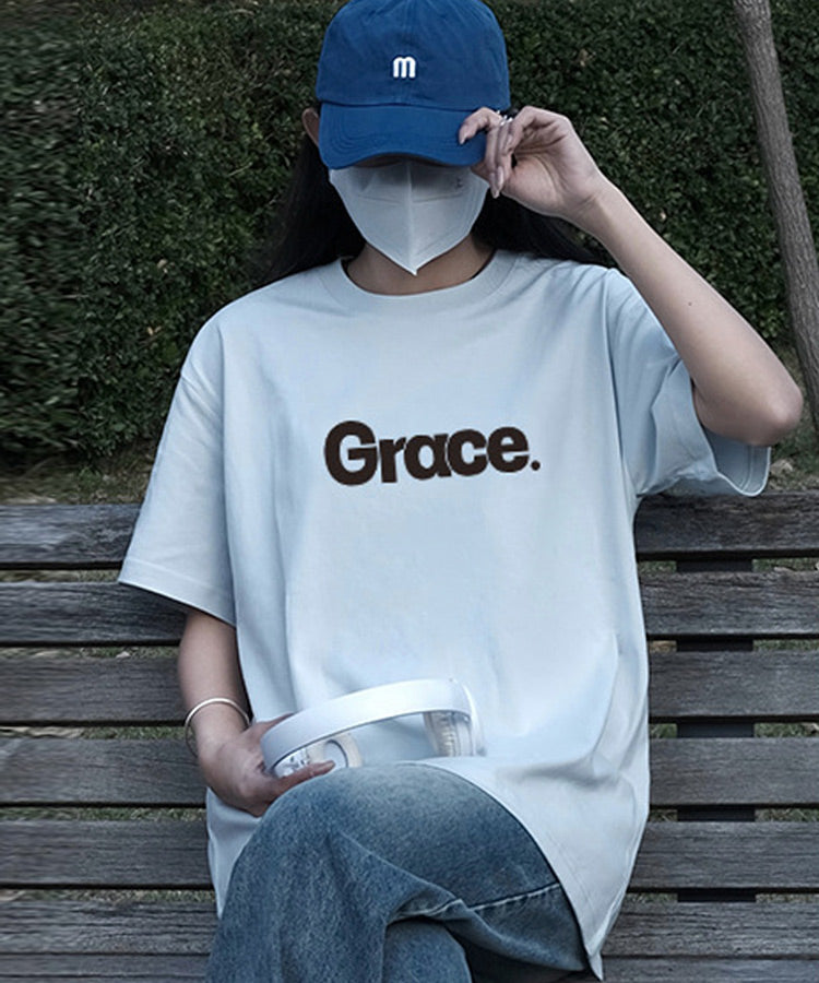 GraceロゴプリントTシャツ / 14565