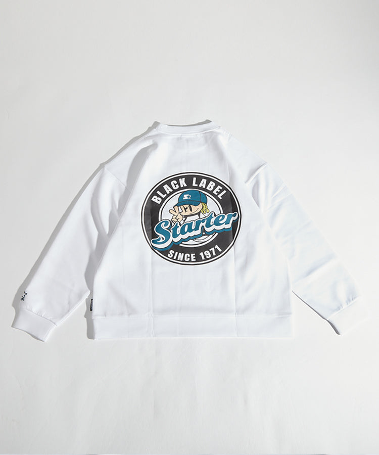 STARTER BLACK LABEL ダンボールニットトレーナー/14060