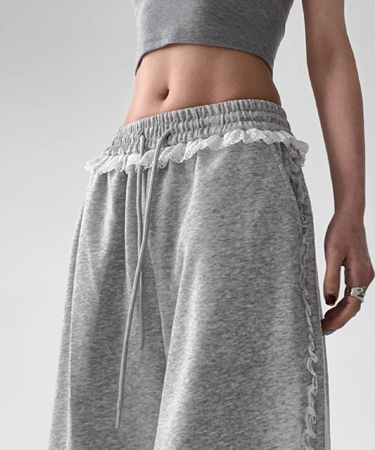 レーススウェットパンツ / 14719