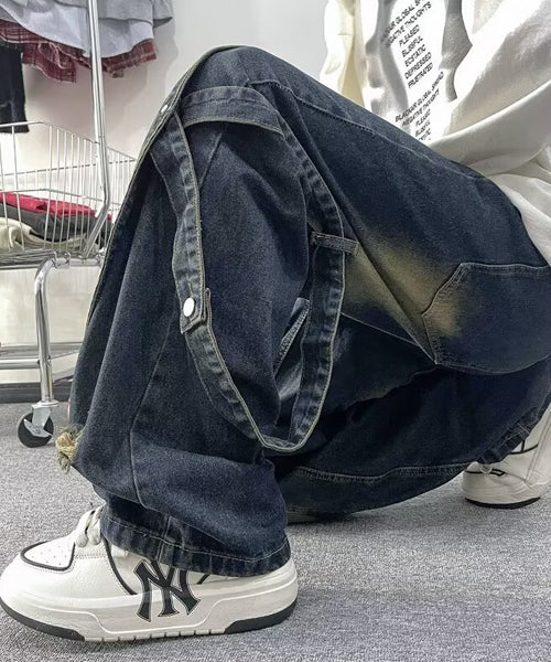 サイドベルトデニムパンツ / 15737