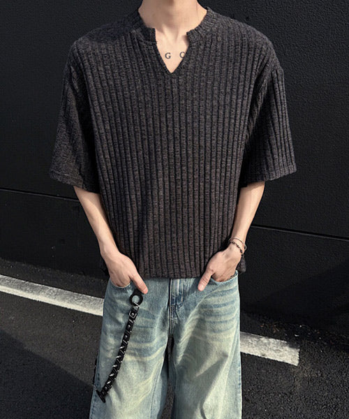 キーネックTシャツ / 14668