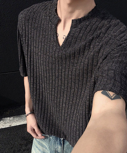 キーネックTシャツ / 14668