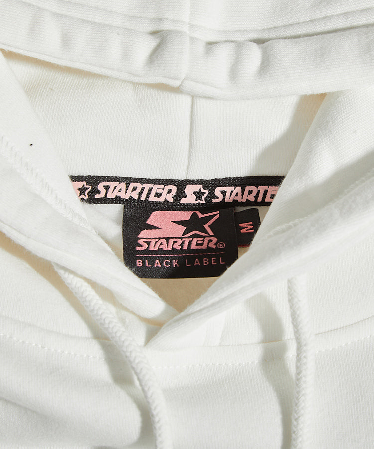STARTER BLACK LABEL 裏起毛ショート丈パーカー/14074