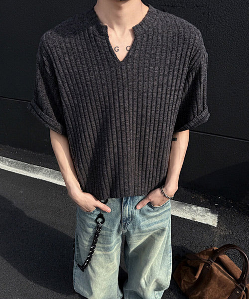 キーネックTシャツ / 14668