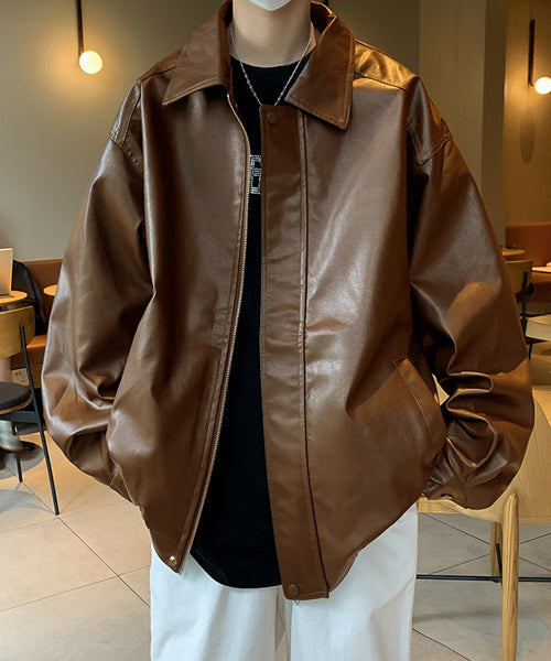 レザーブルゾン/13202