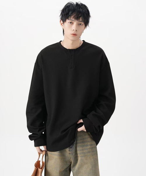 ヘンリーネックロンT / 15134