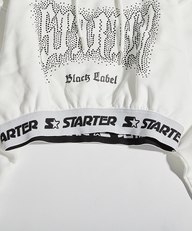 STARTER BLACK LABEL 裏起毛ショート丈パーカー/14074