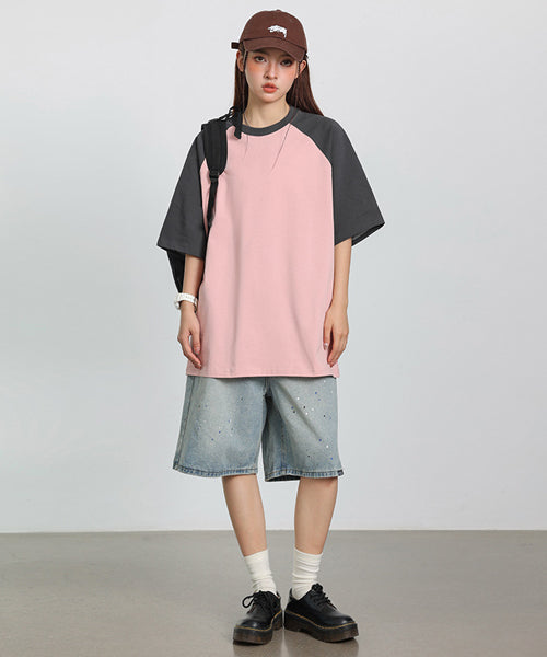 ラグランスリーブTシャツ / 14600