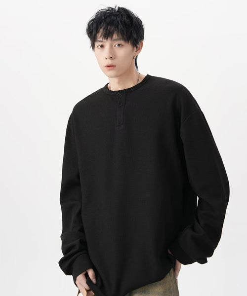 ヘンリーネックロンT / 15134