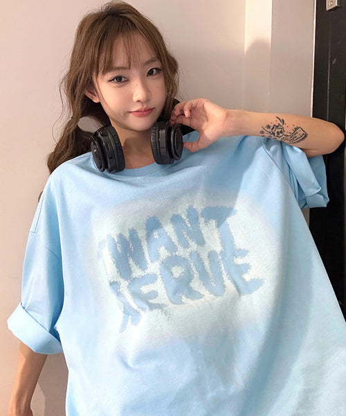 ロゴプリントTシャツ / 14577